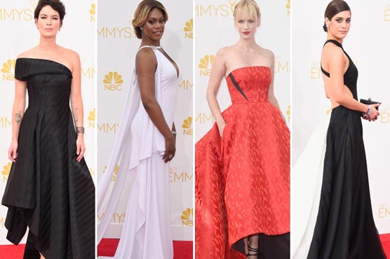 Big hits, notable misses on Emmy red carpet