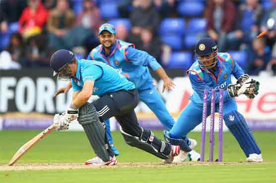 Raina ton sets up huge India win over England