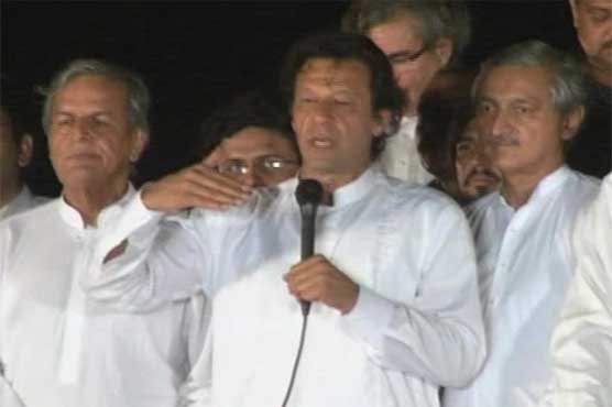 Khan tells COAS, PM's resignation first, rest done