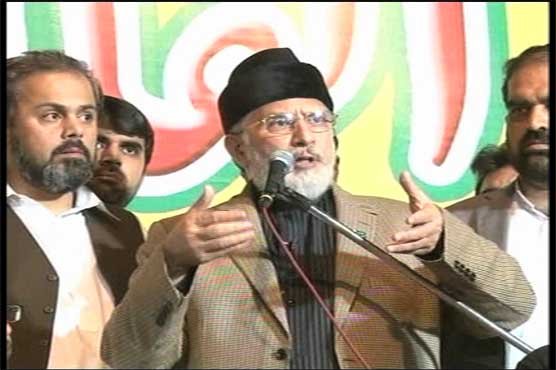 Qadri insists on Sharifs' resignation
