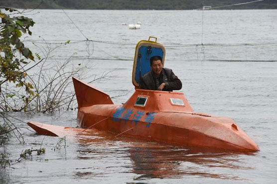 Chinese villager created submarine; cost him just $5,000