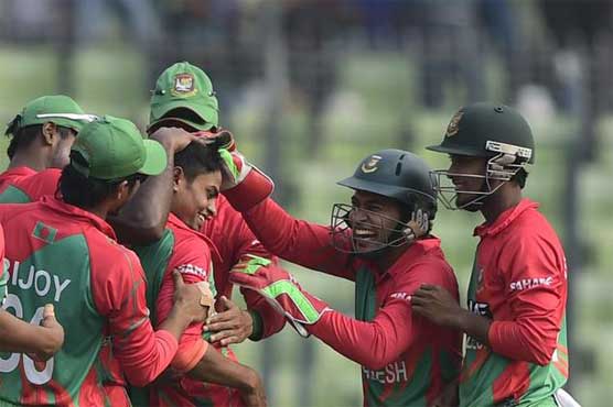 Bangladesh's Taijul grabs hat-trick on debut in Zimbabwe rout