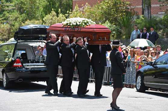 Luminaries and fans gather for Aussie cricketer Hughes' funeral 