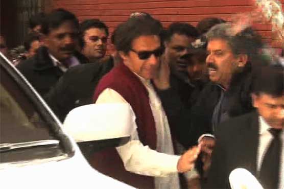 NA-122 rigging: Imran Khan records testimonial in election tribunal