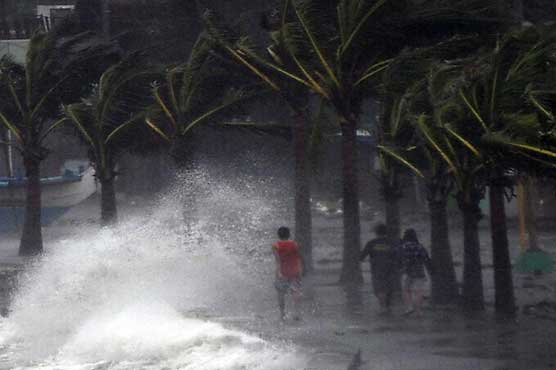 Typhoon tears down homes in disaster-weary Philippines 