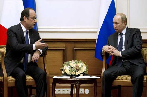 Putin, Hollande attempt to defuse Ukraine tensions 