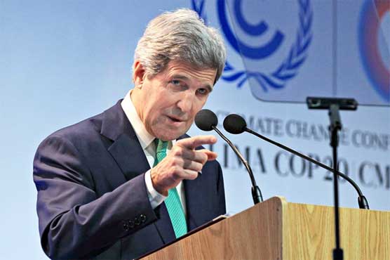 Kerry to climate talks: No excuse for inaction