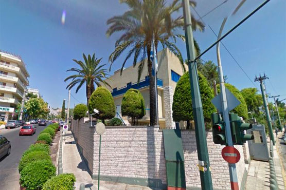 Shots fired at Israeli embassy in Athens