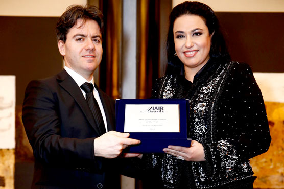 Nashwa Al Ruwaini Awarded as IAIR Most Powerful Woman of the Year