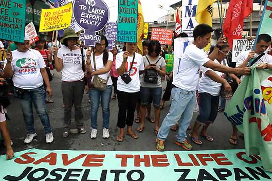 Activists slam Philippine government for not halting Saudi beheading