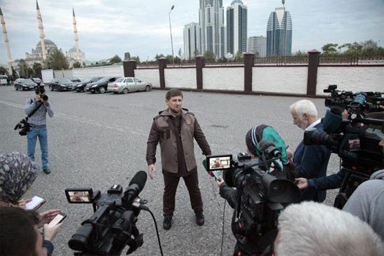 Attackers torch rights group's office in Chechen capital