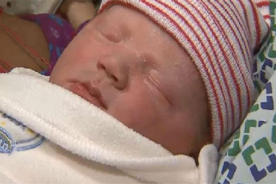 Cleveland baby born at 10:11, 12/13/14