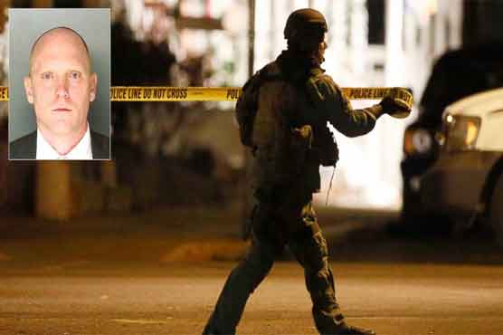 Six dead in US shootings, manhunt for suspect