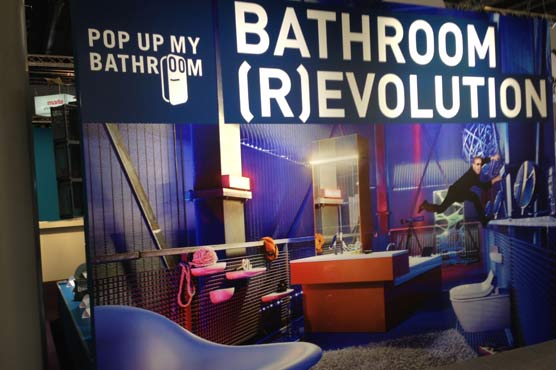 ISH 2015: Pop up my Bathroom presents the ideal bathroom from four perspectives