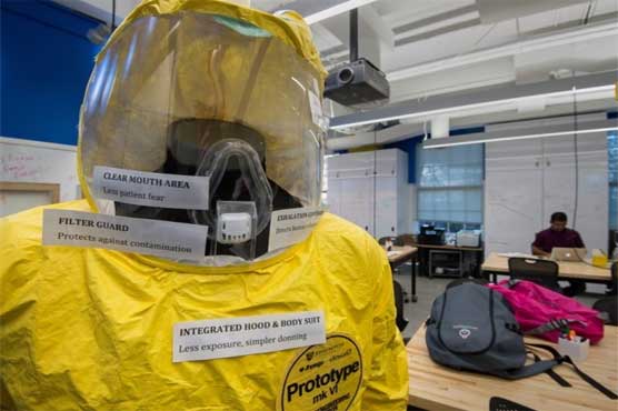 New suit for Ebola workers promises more comfort, safety