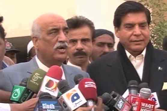 Amin Fahim doesn't have clash with PPP: Khurshid Shah