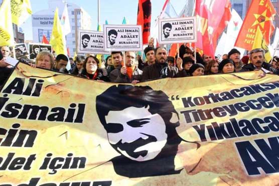 Turkish policeman on trial for hailing killing of teenage protester