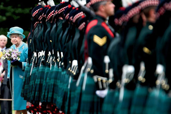 Queen says fixing division in Scotland 'will take time'