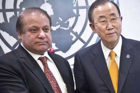 Ban Ki-moon calls on PM to express grief over Peshawar attack