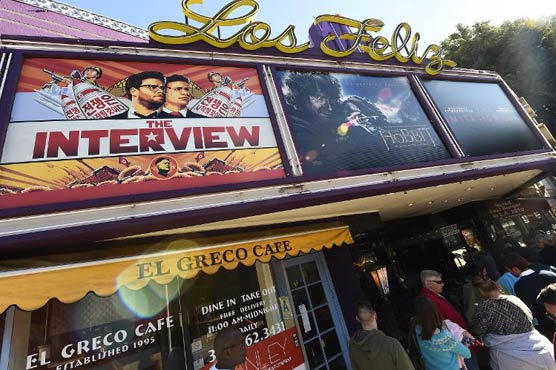 'The Interview' draws crowds of US free speech advocates 