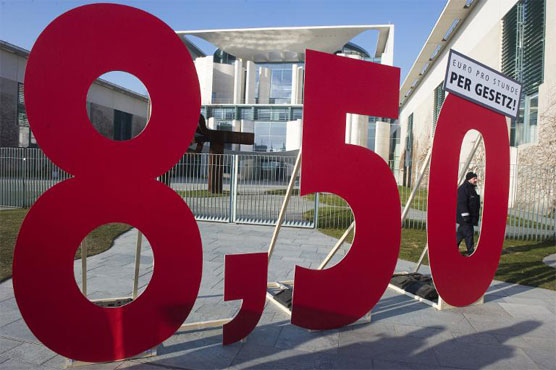 German minimum wage rings in Happy New Year for millions 