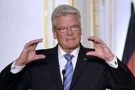 Germany should play bigger role in world: president