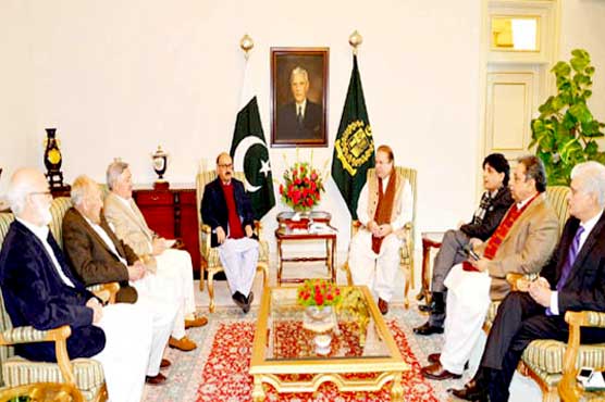PM, political parties call separate sessions over Taliban peace talks
