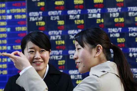 Asian shares extend losses, China data disappoints