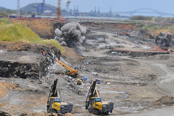 Panama Canal expansion work suspended: official