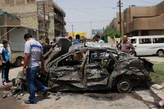 Six car bombs rock Baghdad, 5 killed