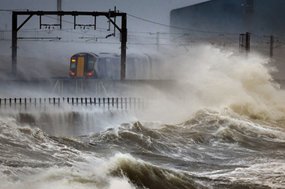 Worst winter rainfall in parts of Britain