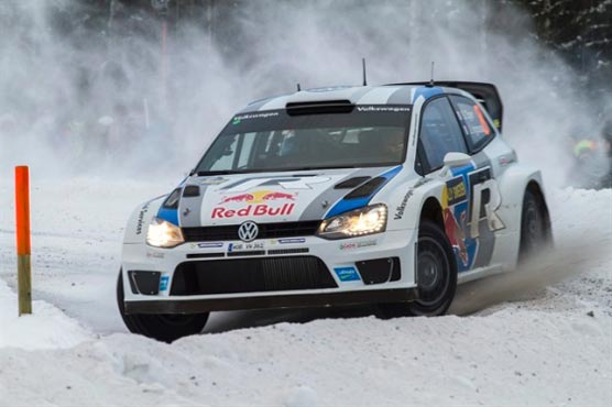 Rallying: Ogier in lead in Sweden