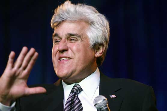 Tonight Show host Jay Leno signs off