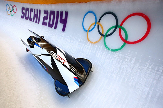 Olympics: Bobsleigh 'breaks legs' of worker in a track crash