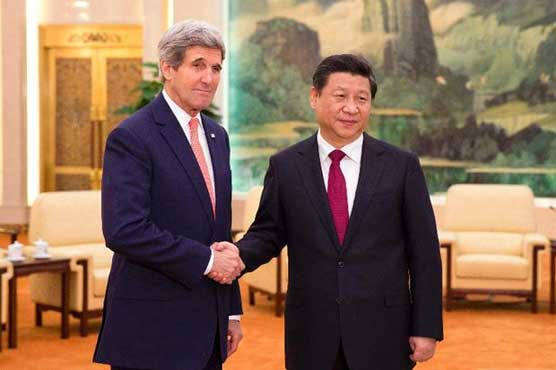 Kerry meets Chinese President amid heightened Asia tensions