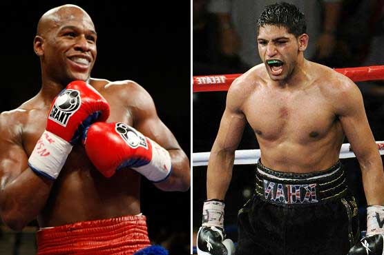 'Cherry-picking' Mayweather 'runs scared' from boxing match: Amir Khan
