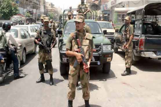 Rangers arrest several suspects in Karachi