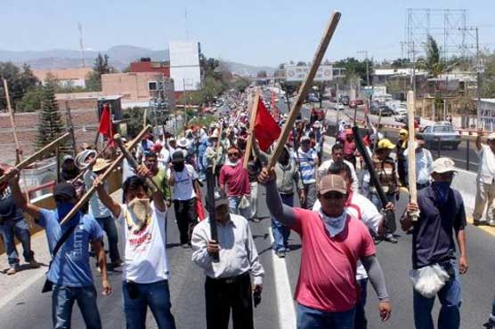 Mexicans protests for release of drug lord 