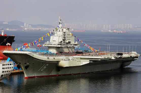 Biejing's aircraft carrier returns from South China Sea