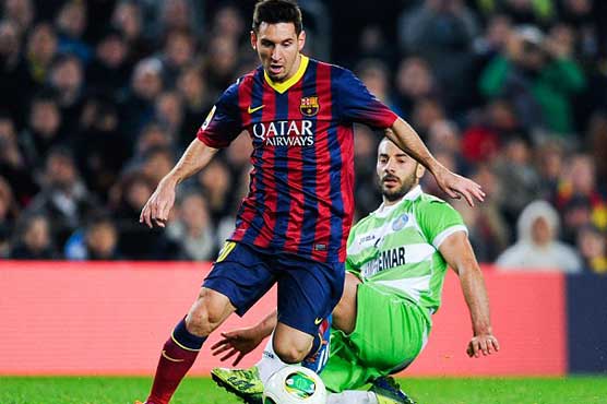 Messi strikes twice in Cup on injury return