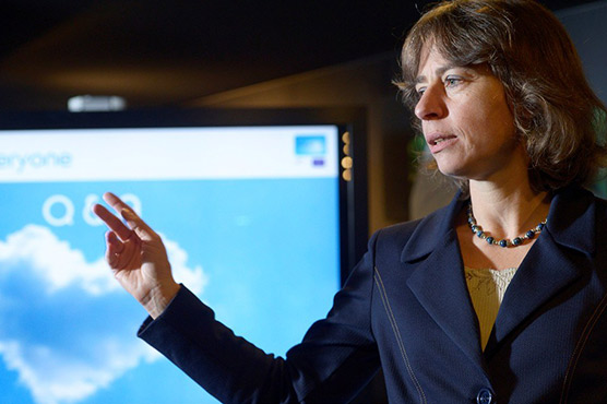 Belgium names woman to head state-owned telecom company