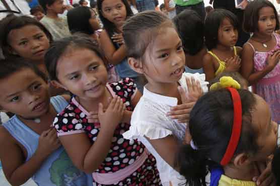 Philippines to curb trafficking of children displaced by typhoon
