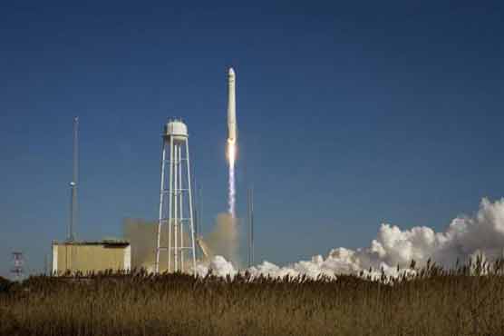Orbital Sciences cargo ship arrives at space station