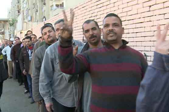 Egypt referendum for new constitution shows high turnout: state media