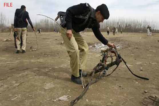 Six policemen, one child killed in Charsadda roadside blast 