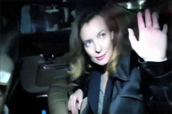 Trierweiler arrives in India after split with Hollande