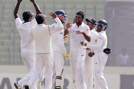 Sri Lanka beat Bangladesh in first test