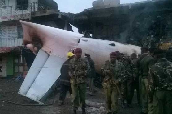 Kenyan cargo plane crashes into building, killing four
