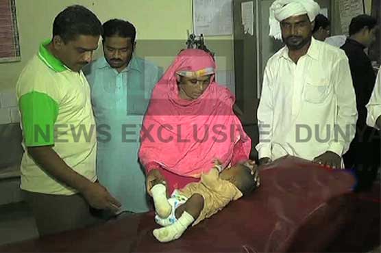 Influential persons crush labourer's 2-year-old child's feet using tractor, CM takes notice