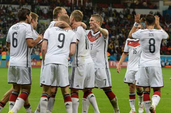 Football: Hummels heads Germany into World Cup semi-final